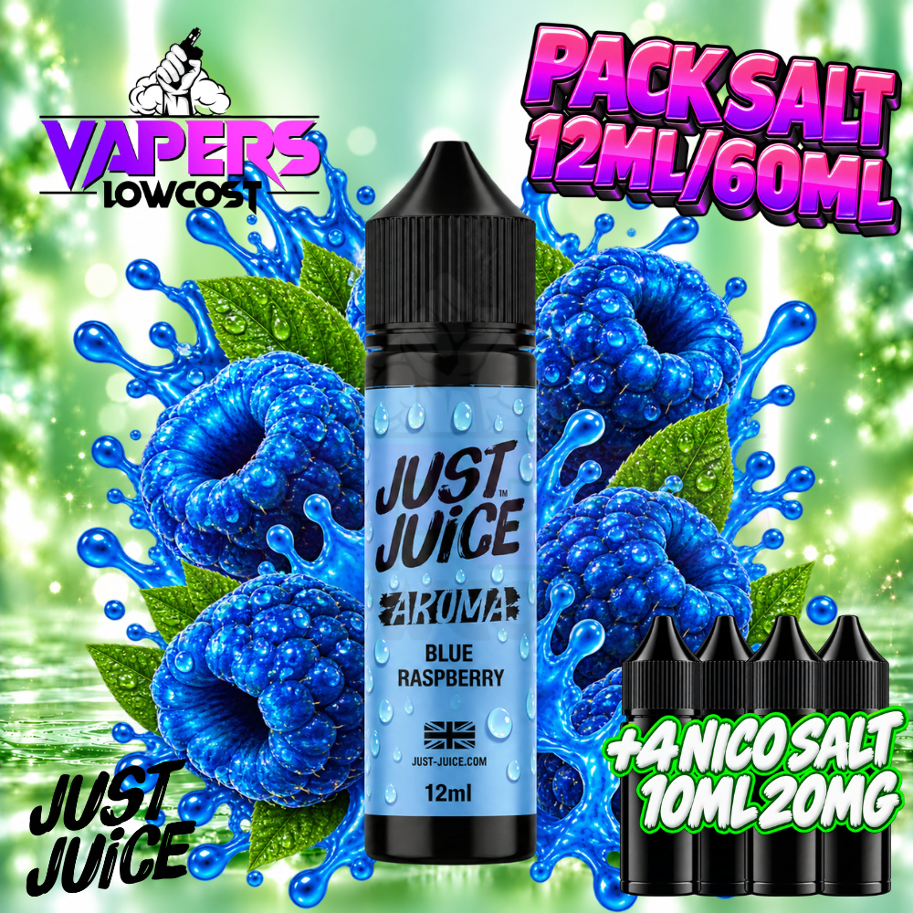 Just Juice Pack Salt 16ml/60ml – Blue Raspberry