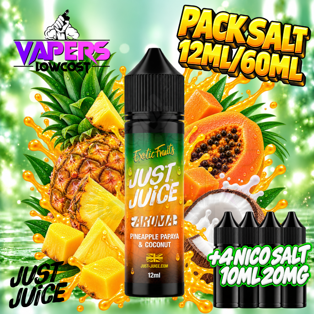 Just Juice Pineapple Papaya Coconut
