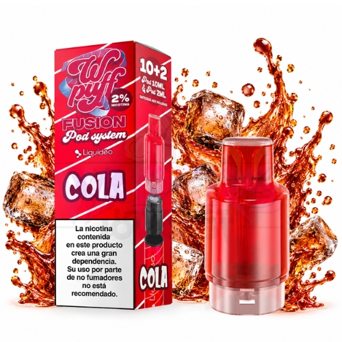Cartucho Wpuff Fusion Cola 15000 Puffs 20mg