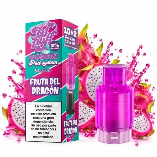 Cartucho Wpuff Fusion Fruta del Dragón 15000 Puffs 20mg