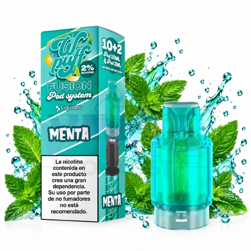 Cartucho Wpuff Fusion Menta 15000 Puffs 20mg