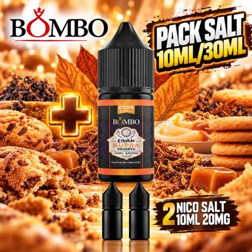 Bombo Pack Salt 10ml/30ml Cookie Supra Reserve