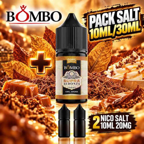Bombo Pack Salt 10ml/30ml Supra Aldonza Reserve