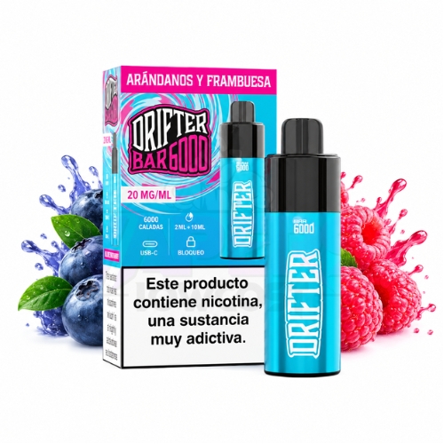Drifter Bar 6000 Arándanos Frambuesa 20mg