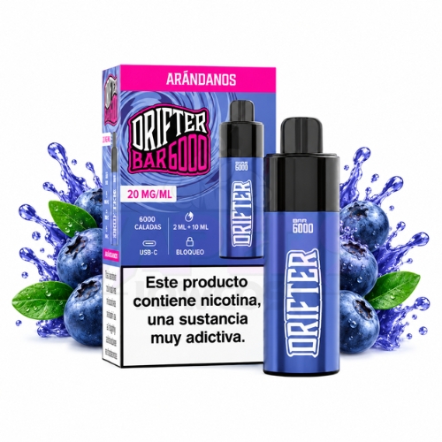 Drifter Bar 6000 Arándanos 20mg
