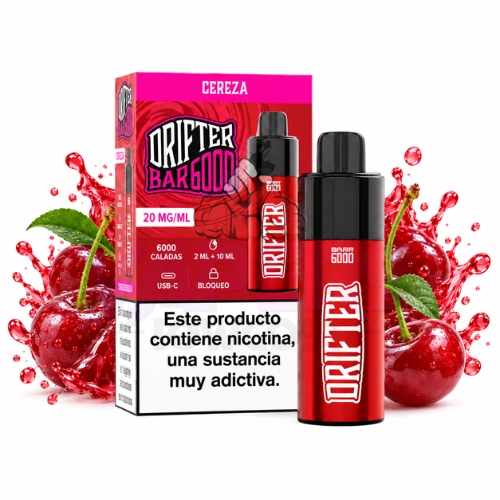 Drifter Bar 6000 Cereza 20mg