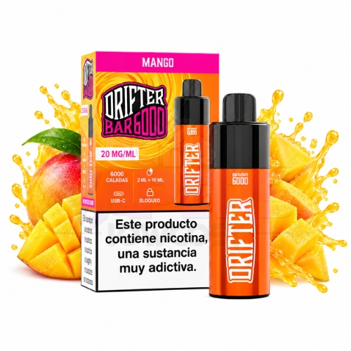 Drifter Bar 6000 Mango 20mg
