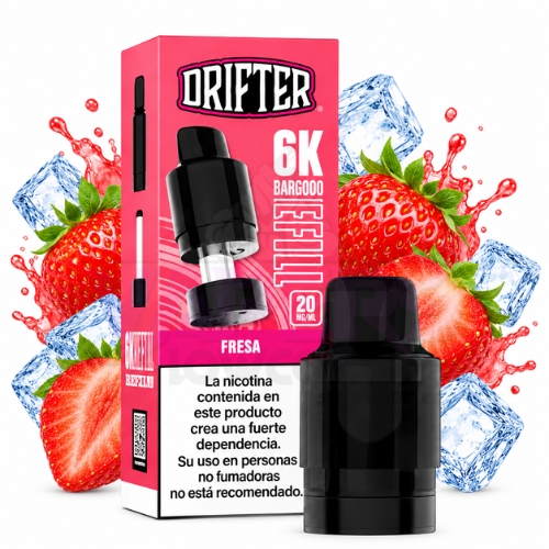 Drifter Bar 6000 Fresa Cartucho 20mg