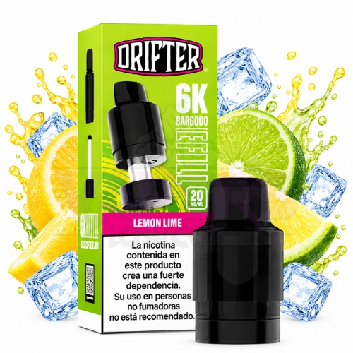 Drifter Bar 6000 Lemon Lime Cartucho 20mg