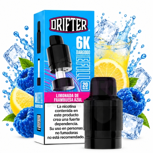 Drifter 6000 Limonada de Frambuesa Azul Cartucho 20mg