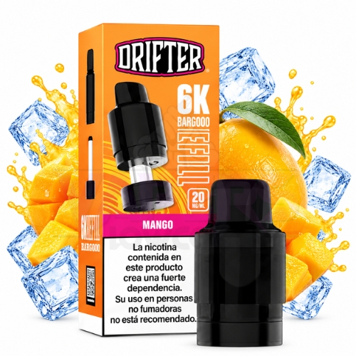 Drifter Bar 6000 Mango Cartucho 20mg