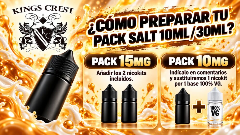 Pack Salt 10ml/30ml