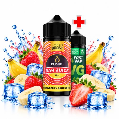 Hyper Boost Strawberry Banana Ice 10+70