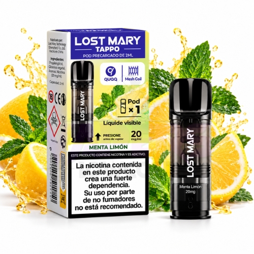 Lost Mary Tappo Menta Limón 20mg