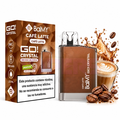 Balmy Go Crystal Café Latte 800 Puff 20mg