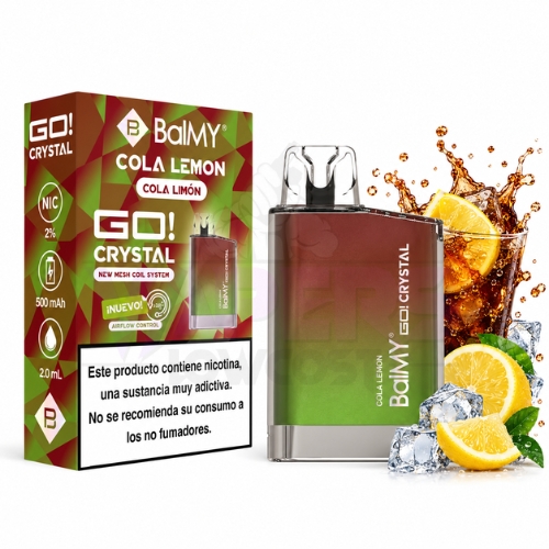 Balmy Go Crystal Cola Lemon 800 Puff 20mg