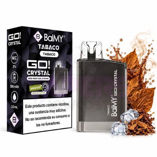 Balmy Go Crystal Tabaco 800 Puff 20mg
