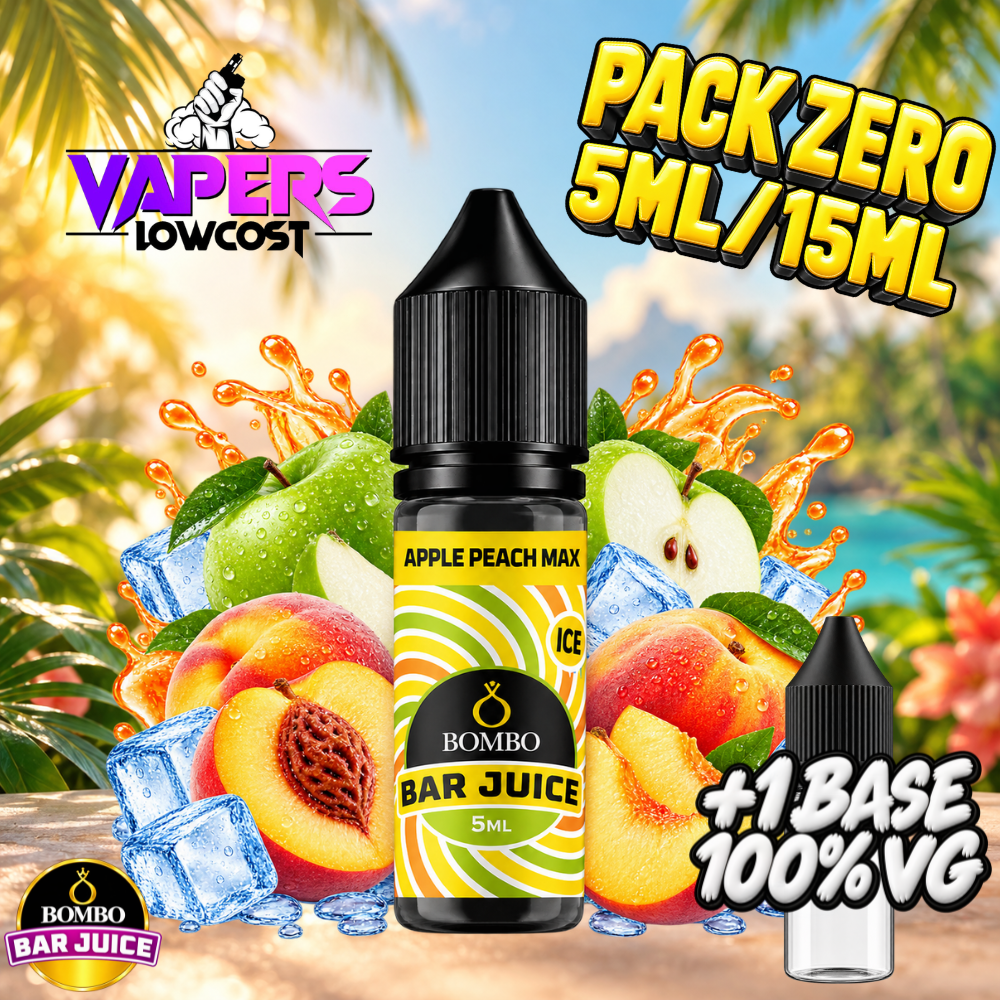 Bombo Bar Juice Apple Peach Max