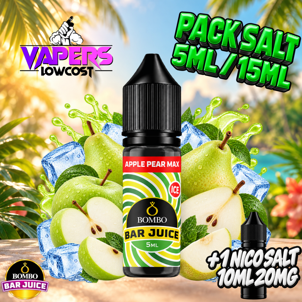 Bombo Bar Juice Apple Pear Max Ice