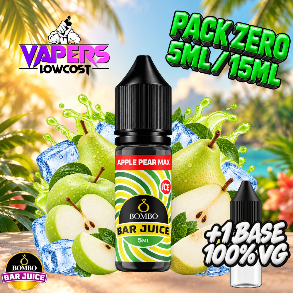 Bombo Bar Juice Apple Pear Max Ice