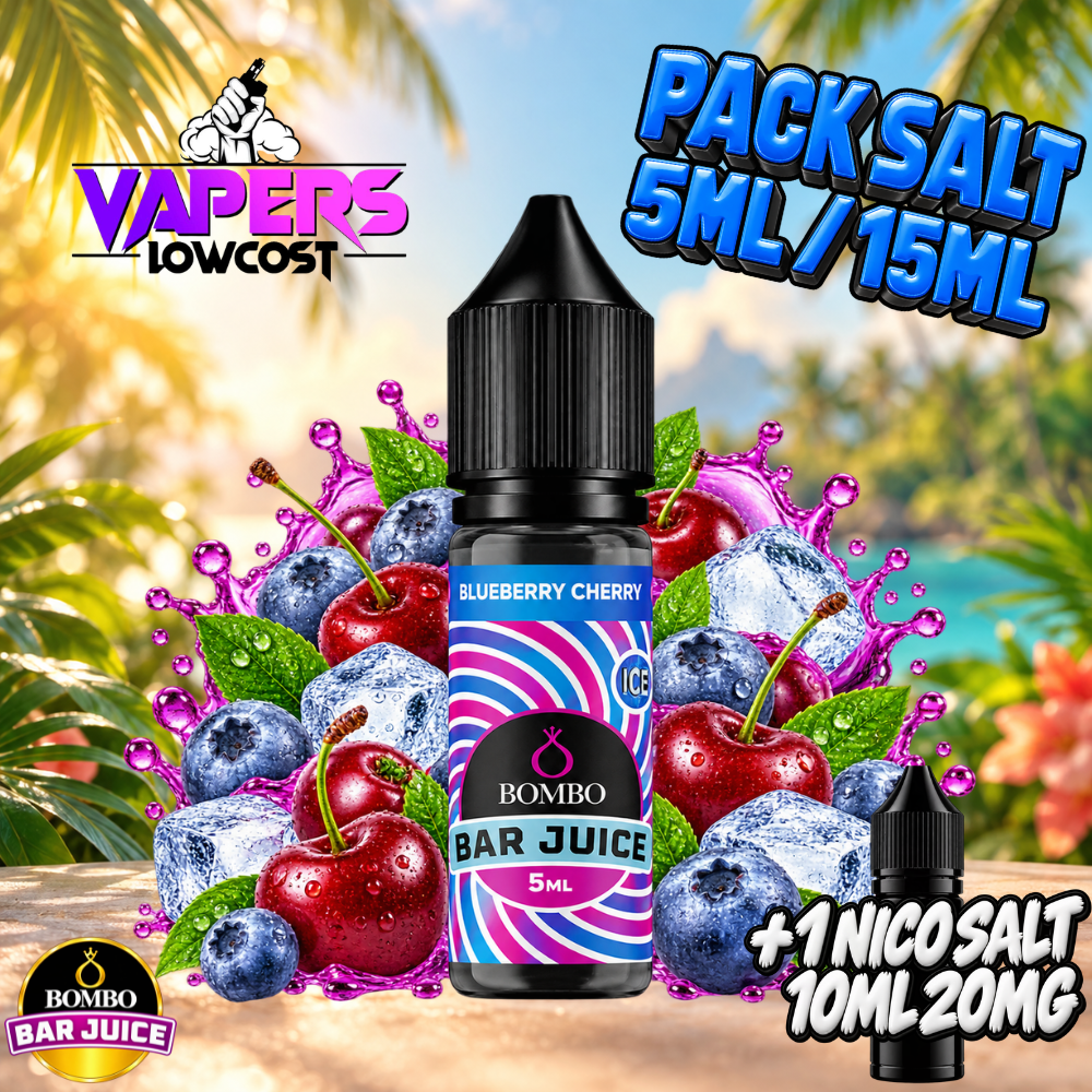 Bombo Bar Juice Blueberry Cherry