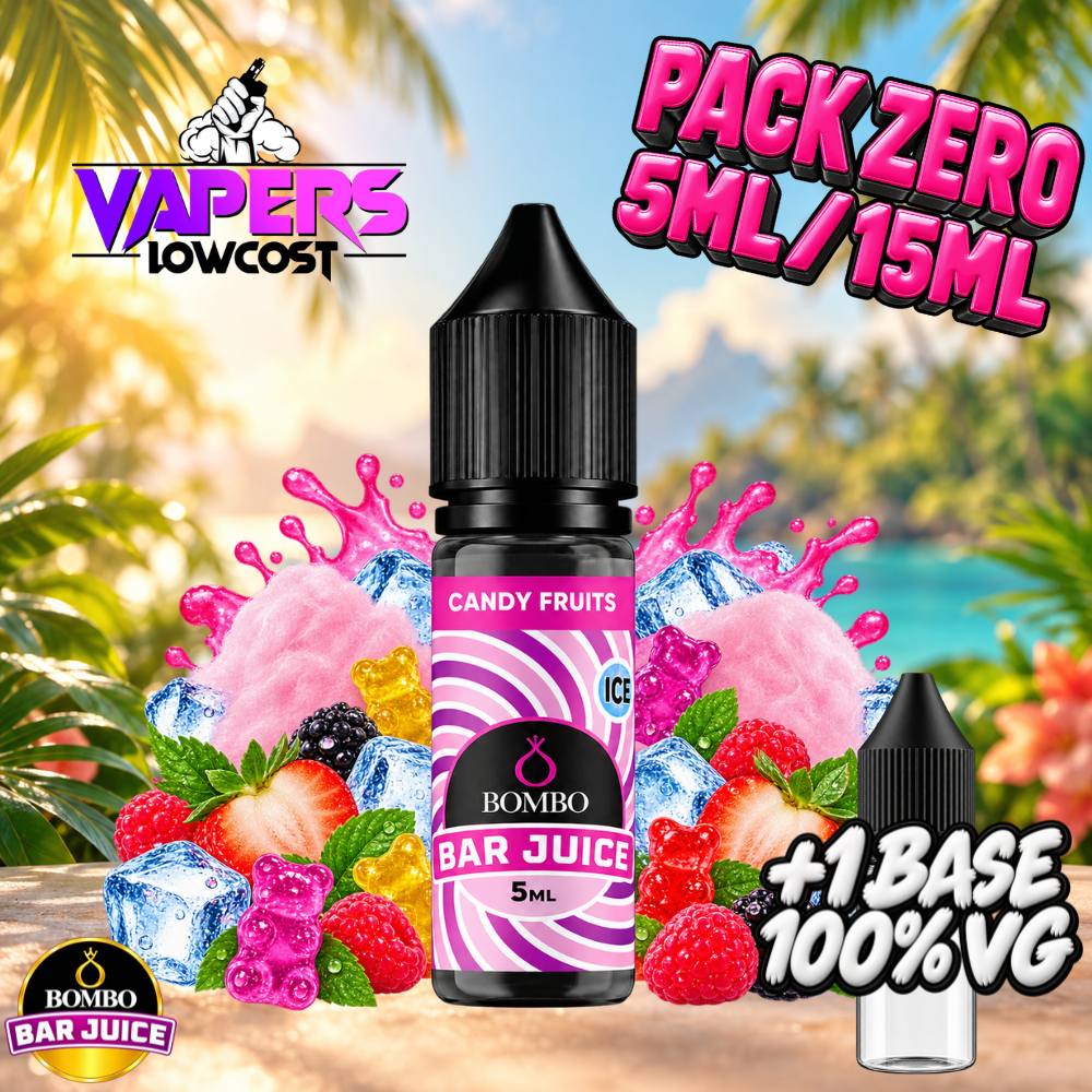 Bombo Bar Juice Candy Fruits