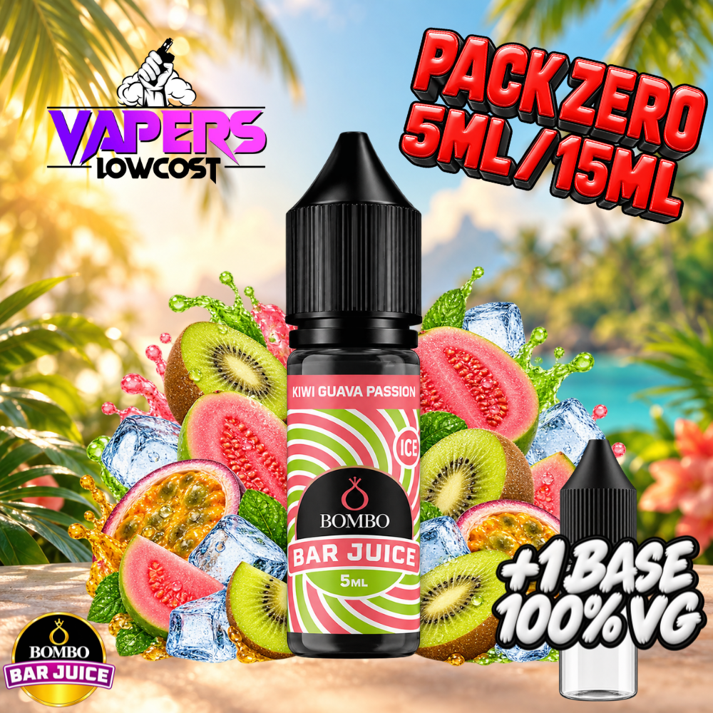 Bombo Bar Juice Kiwi Guava Passion