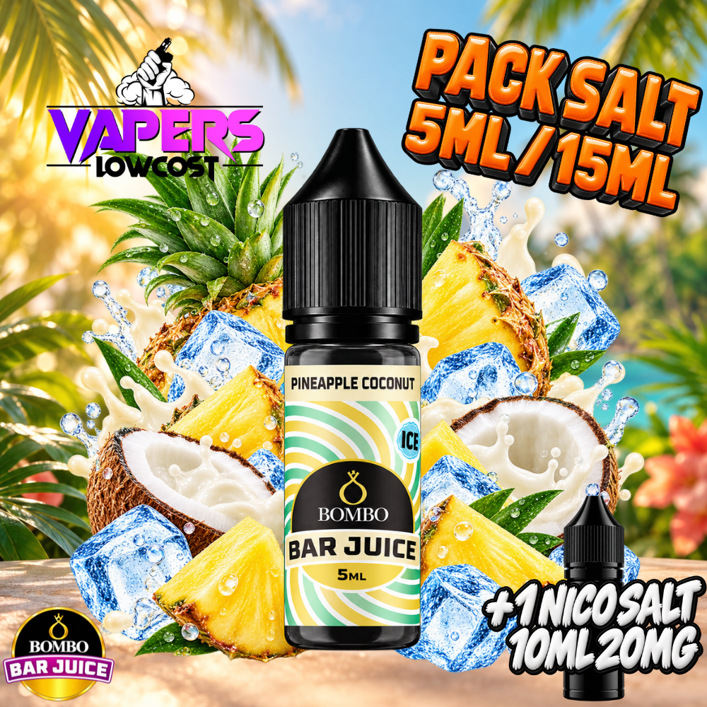 Bombo Bar Juice Pineapple Coconut Ice