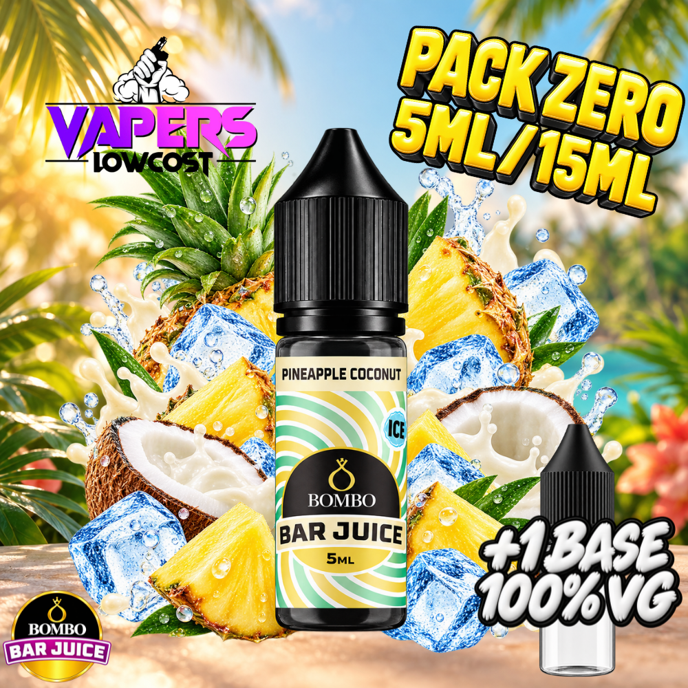 Bombo Bar Juice Pineapple Coconut Ice