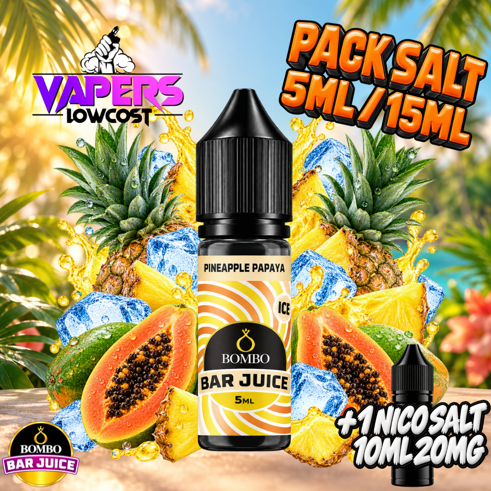 Bombo Bar Juice Pineapple Papaya Ice