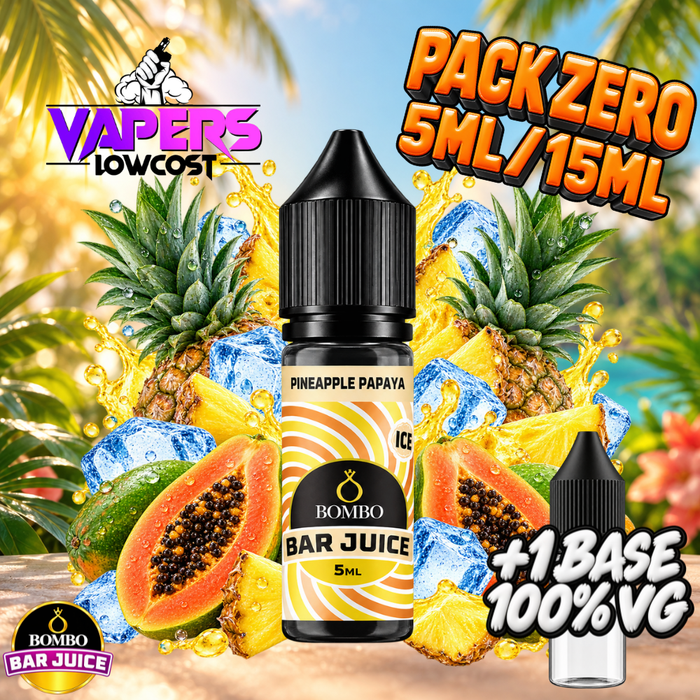 Bombo Bar Juice Pineapple Papaya Ice