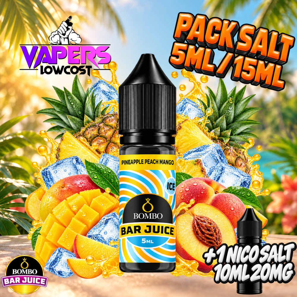 Bombo Bar Juice Pineapple Peach Mango
