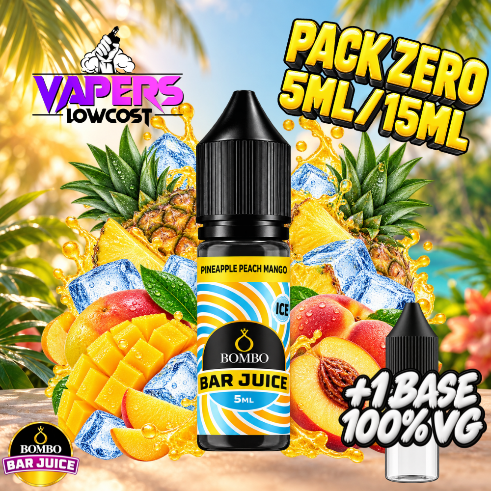 Bombo Bar Juice Pineapple Peach Mango