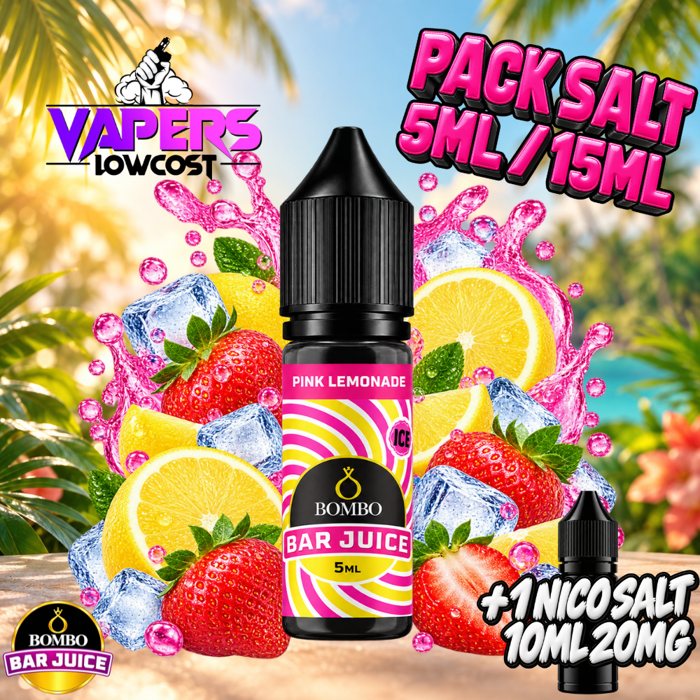 Bombo Bar Juice Pink Lemonade