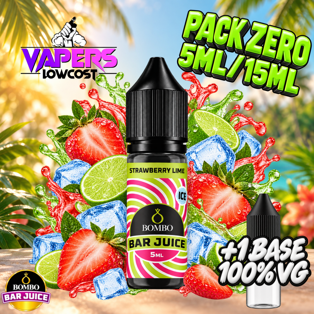 Bombo Bar Juice Strawberry Lime