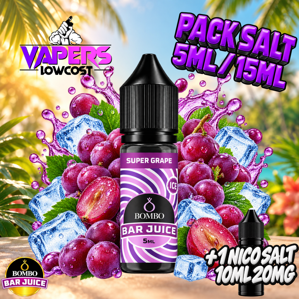 Bombo Bar Juice Super Grape Ice