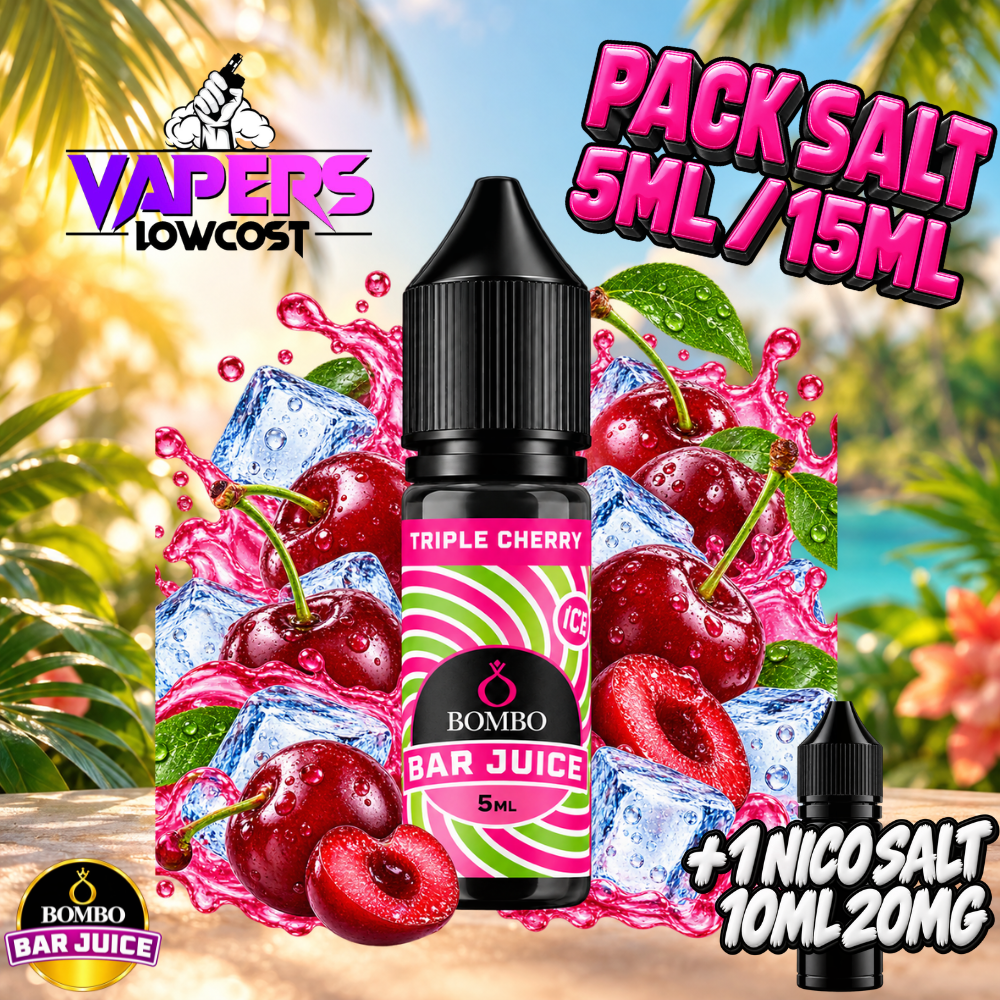 Bombo Bar Juice Triple Cherry Ice