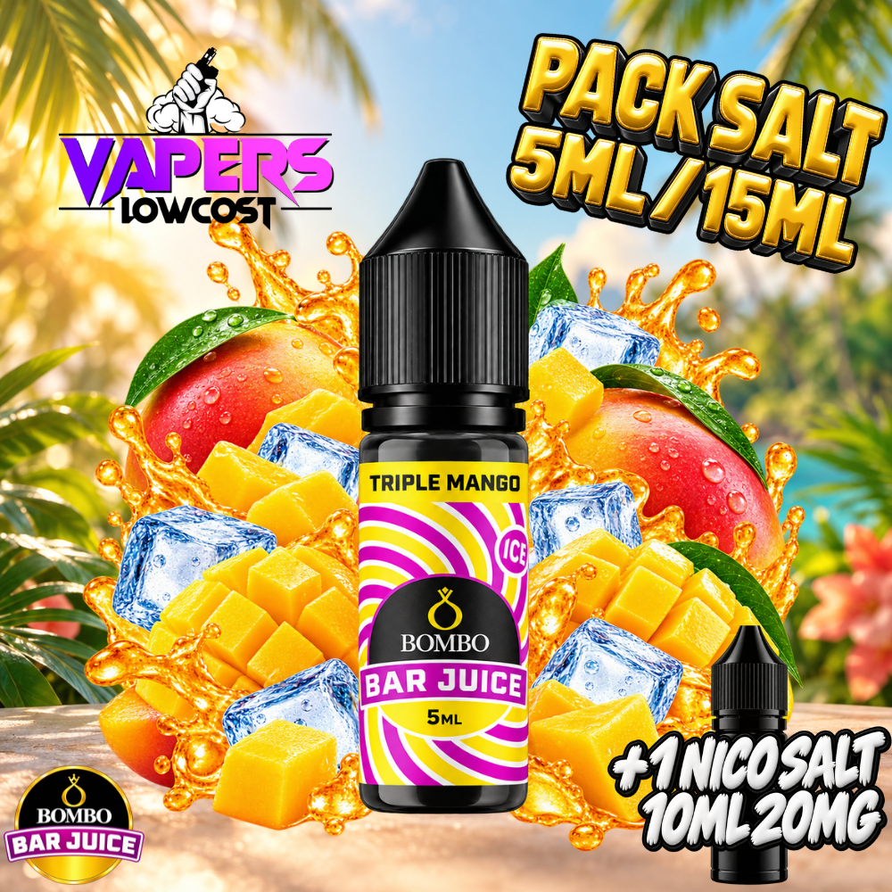 Bombo Bar Juice Triple Mango Ice