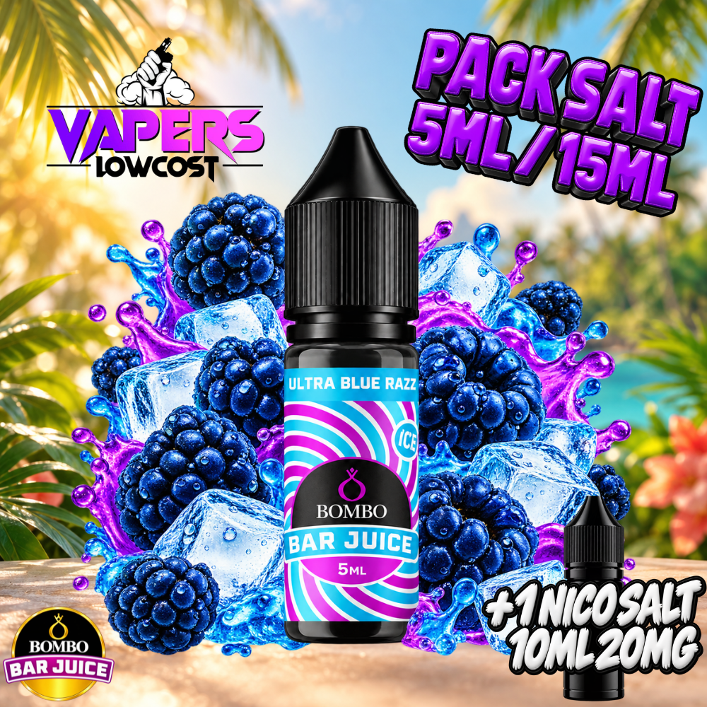 Bombo Bar Juice Ultra Blue Razz