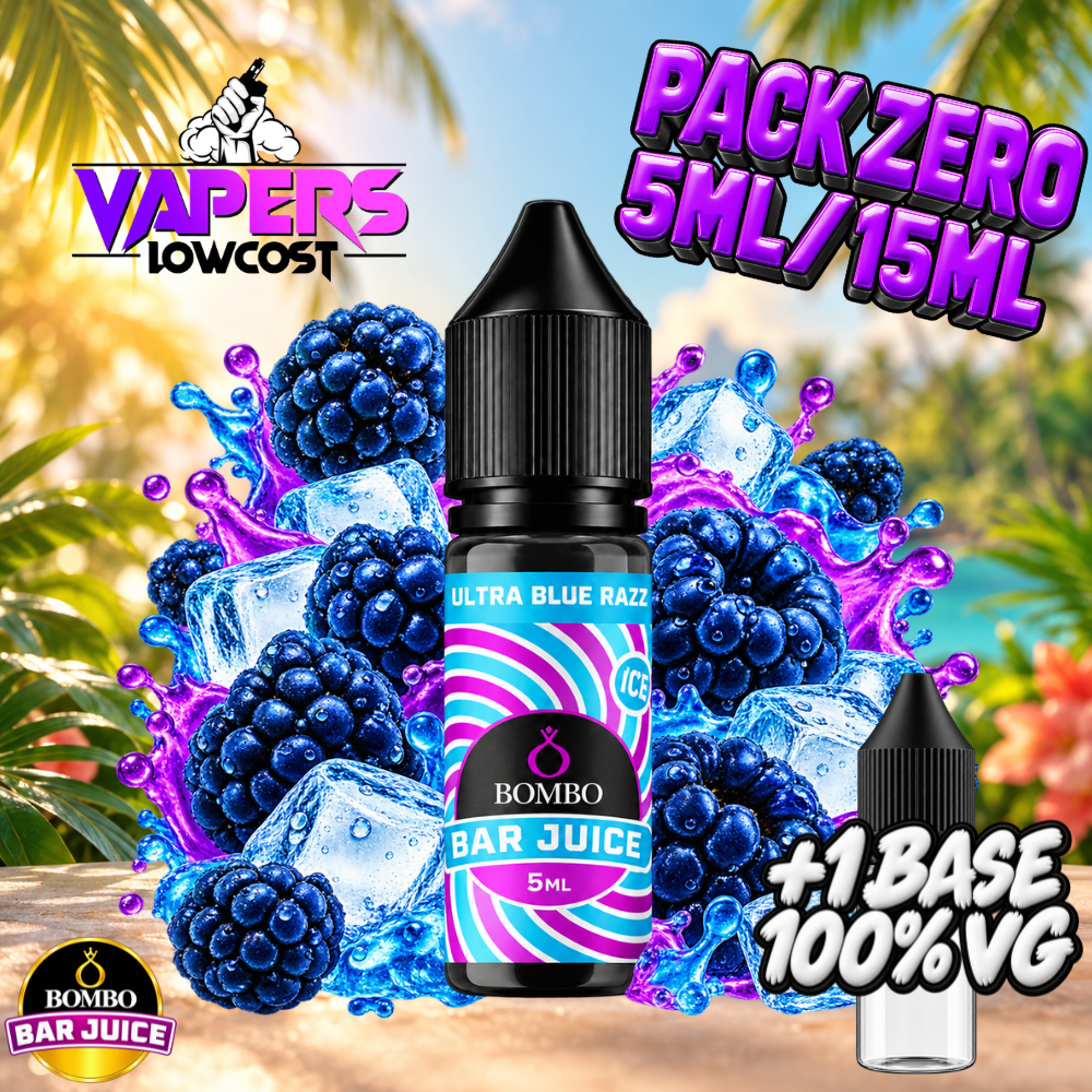 Bombo Bar Juice Ultra Blue Razz