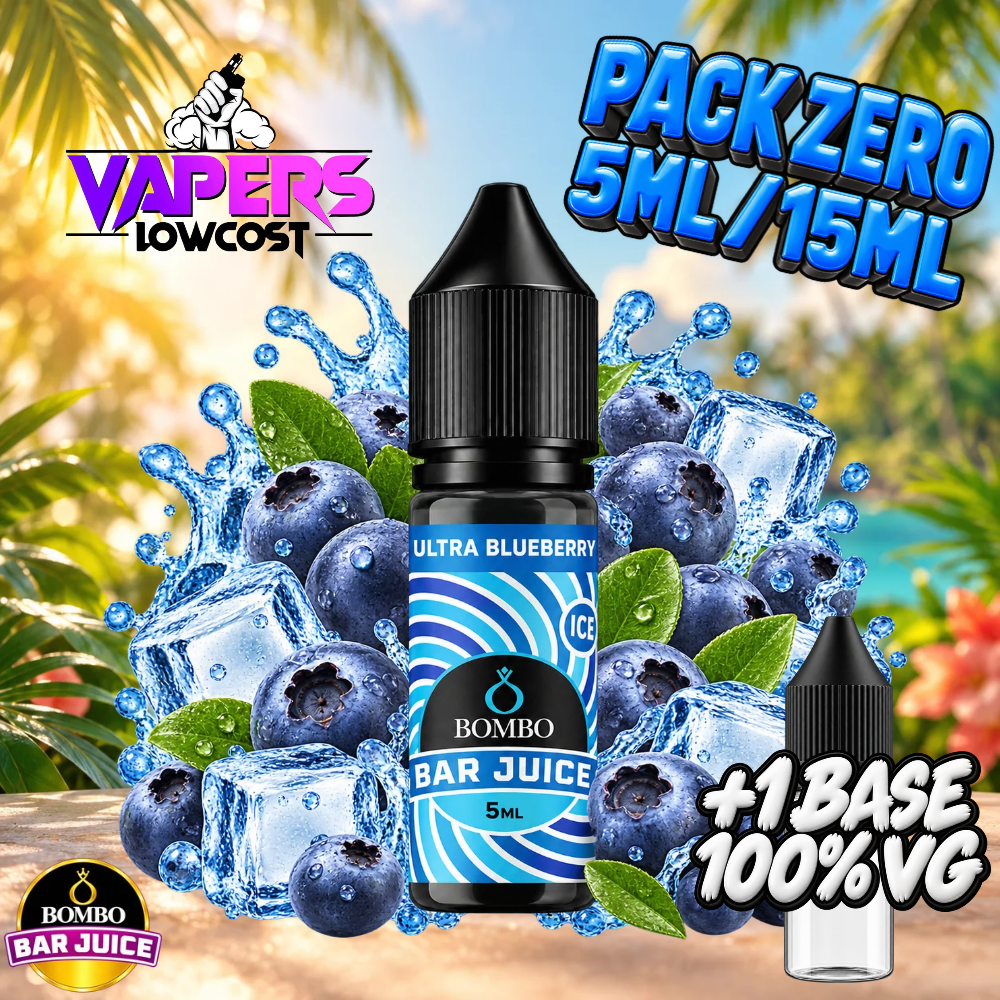 Bombo Bar Juice Ultra Blueberry Ice