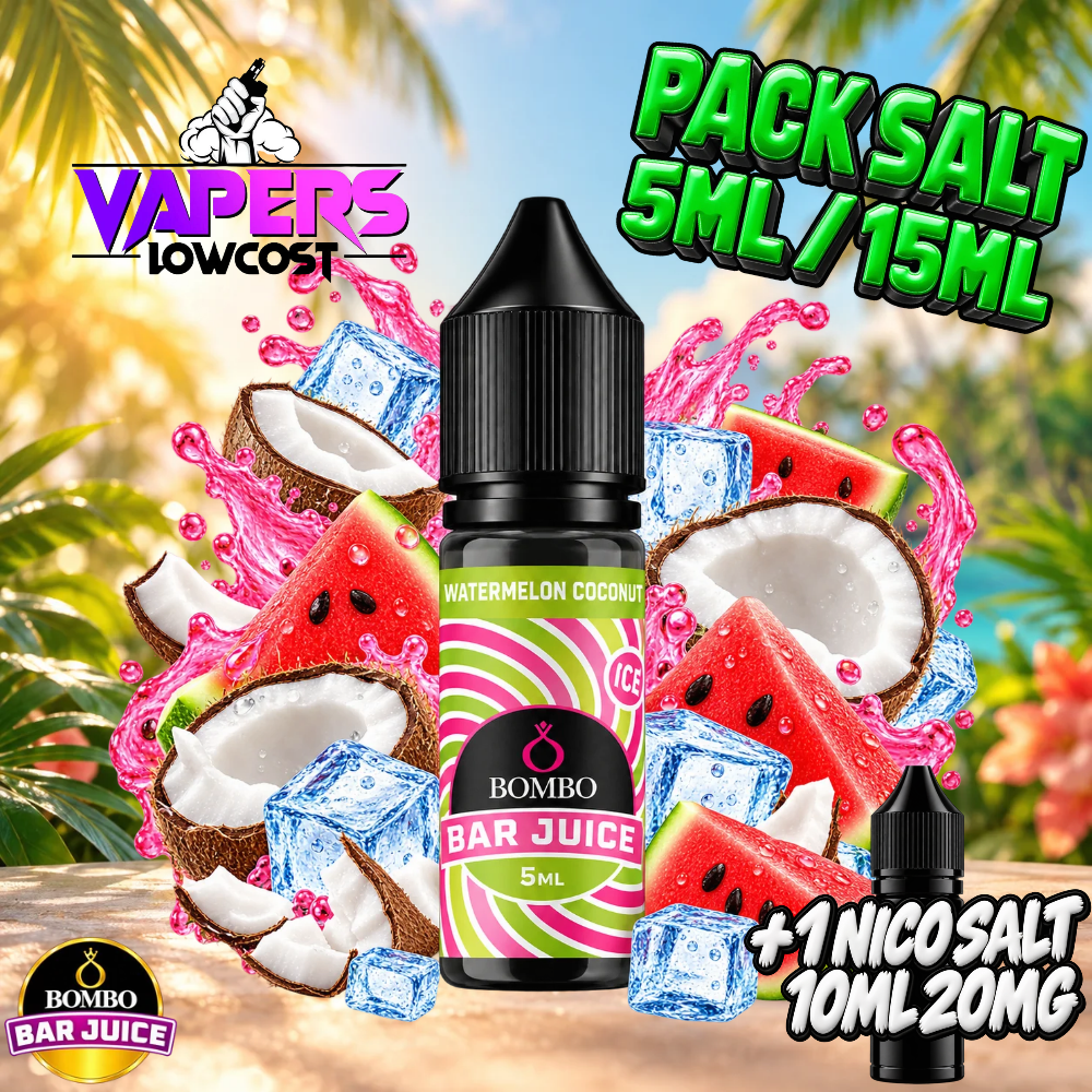 Bombo Bar Juice Watermelon Coconut Ice