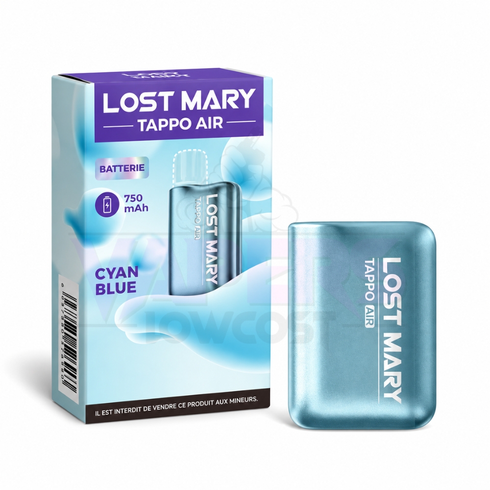 Lost Mary Tappo Air Bateria 750mAh Cyan Blue