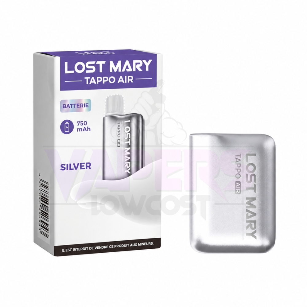 Lost Mary Tappo Air Bateria 750mAh Silver