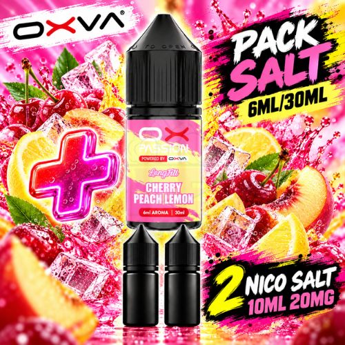 OXVA Passion Pack Salt 6ml/30ml Cherry Peach Lemon