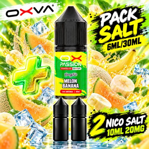 OXVA Passion Pack Salt 6ml/30ml Melon Banana