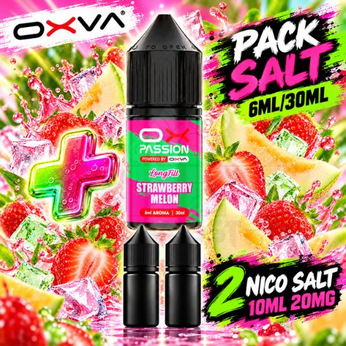 OXVA Passion Pack Salt 6ml/30ml Strawberry Melon