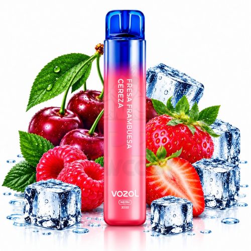 Vozol Neon Fresa Frambuesa Cereza 20mg