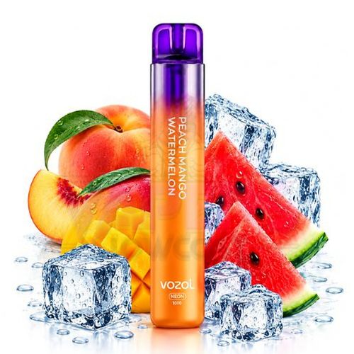 Vozol Neon Melocotón Mango Sandía 20mg