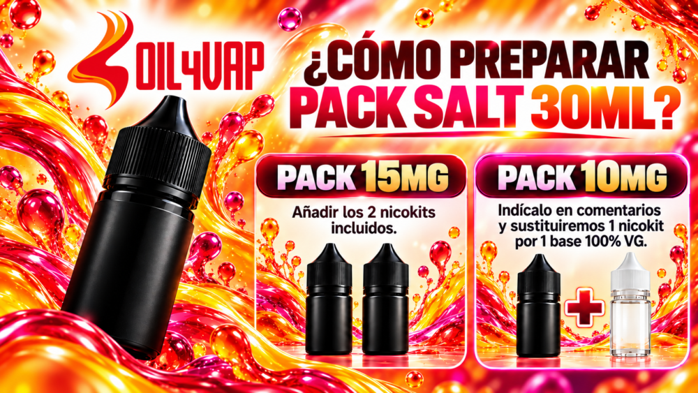 Oil4Vap Pack Salt